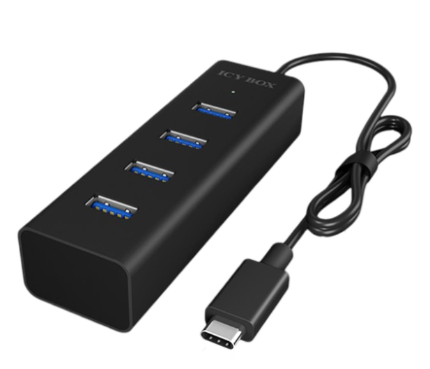 ICYBOX B-HUB1409-C3 4 portowy Hub TYPE-C NUICYUS4P000011 - 1275427 - zdjęcie 3